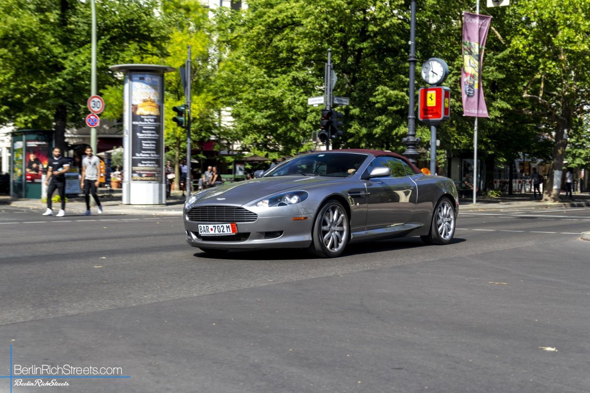 Aston Martin DB9 Volante spotted in Berlin — BerlinRichStreets